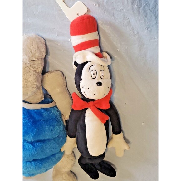 Dr Seuss Plush Cat In The Hat & Yertle the Turtle Stuffed Toy Characters - Picture 3 of 15